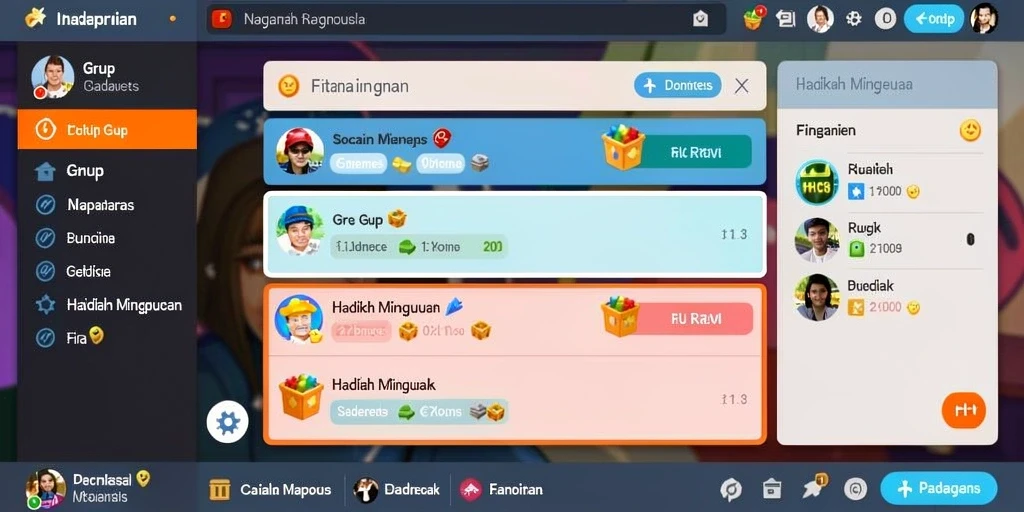 Tampilan antarmuka yang intuitif dan mudah digunakan.