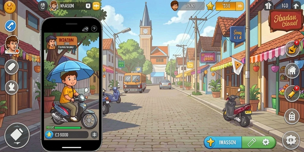 Tampilan beranda aplikasi 9WIN yang menarik dan intuitif.