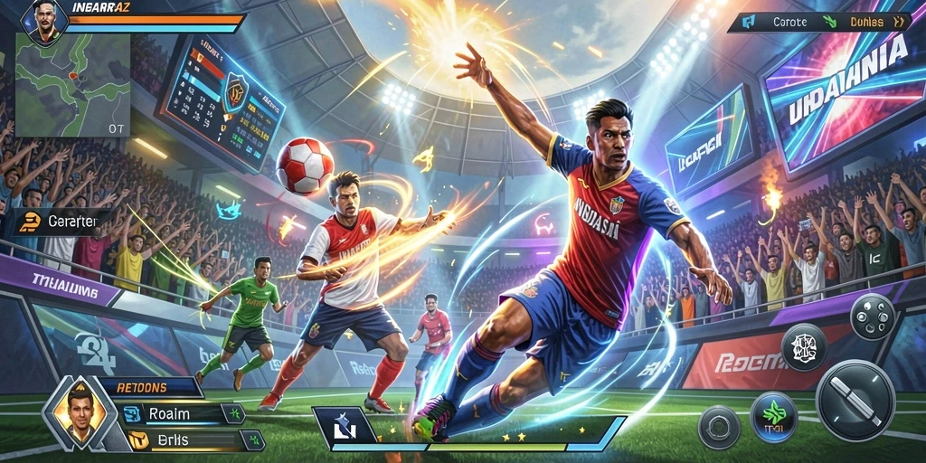 Tampilan antarmuka yang menarik memudahkan navigasi.