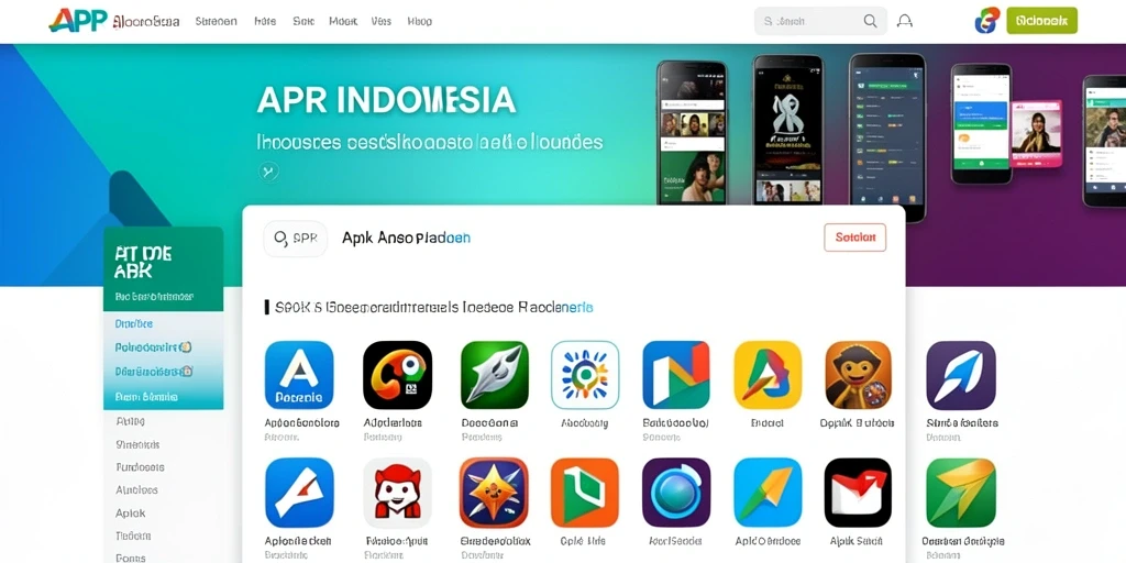 Tampilan awal yang menarik dan mudah dinavigasi.