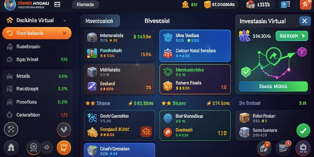 Tampilan menu utama yang menarik dan intuitif.