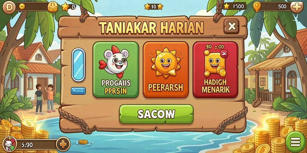 Tampilan antarmuka yang sederhana dan intuitif.