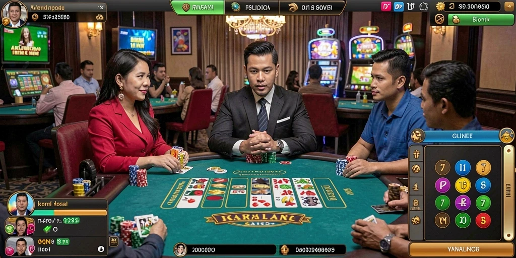 Tampilan awal JARUM77 yang menarik dan modern.