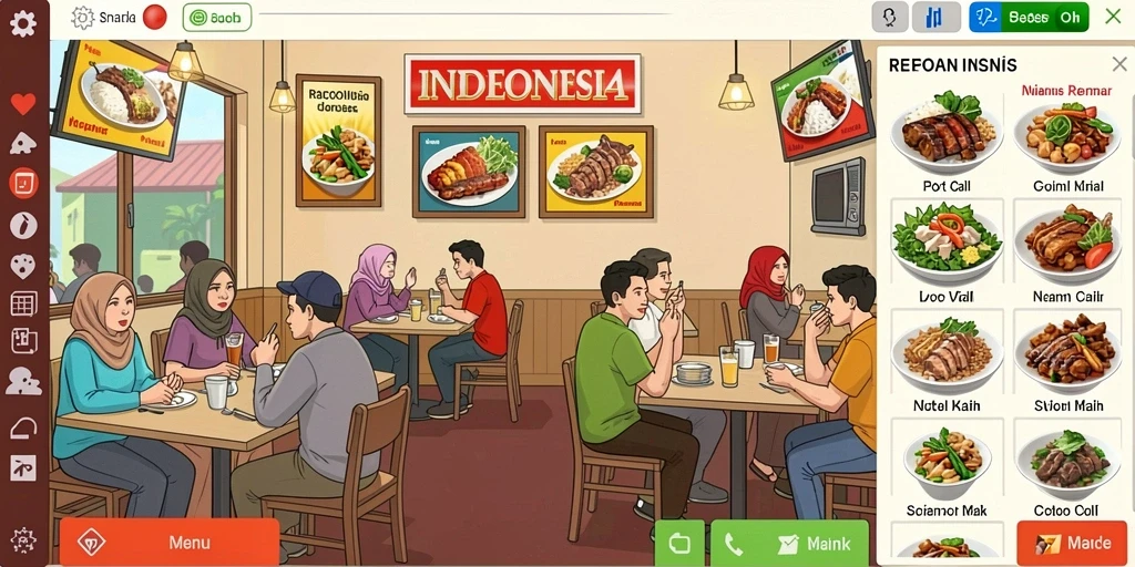 Tampilan antarmuka yang menarik dan mudah dinavigasi.
