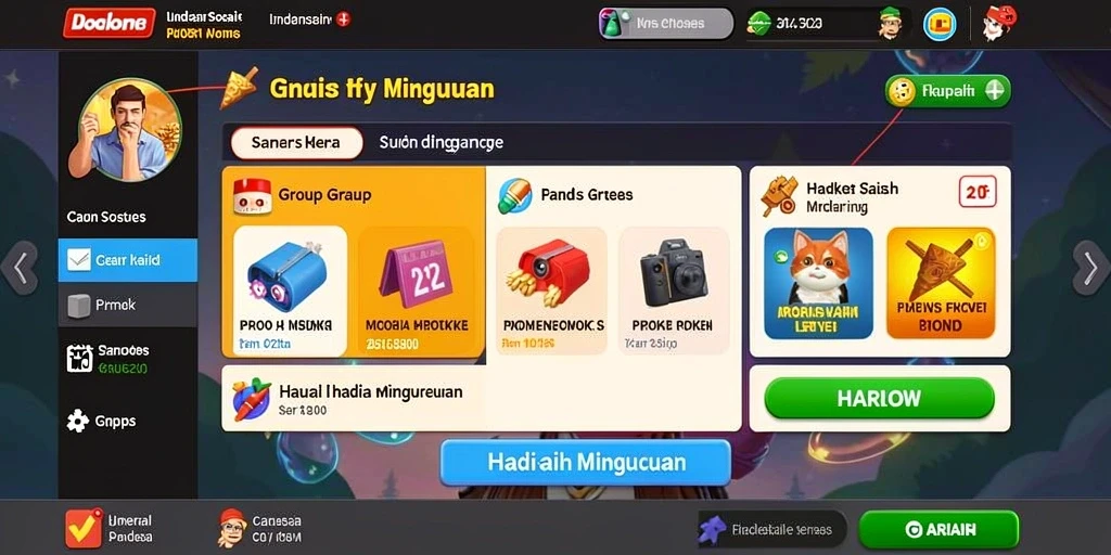 Tampilan antarmuka yang menarik dan mudah digunakan.
