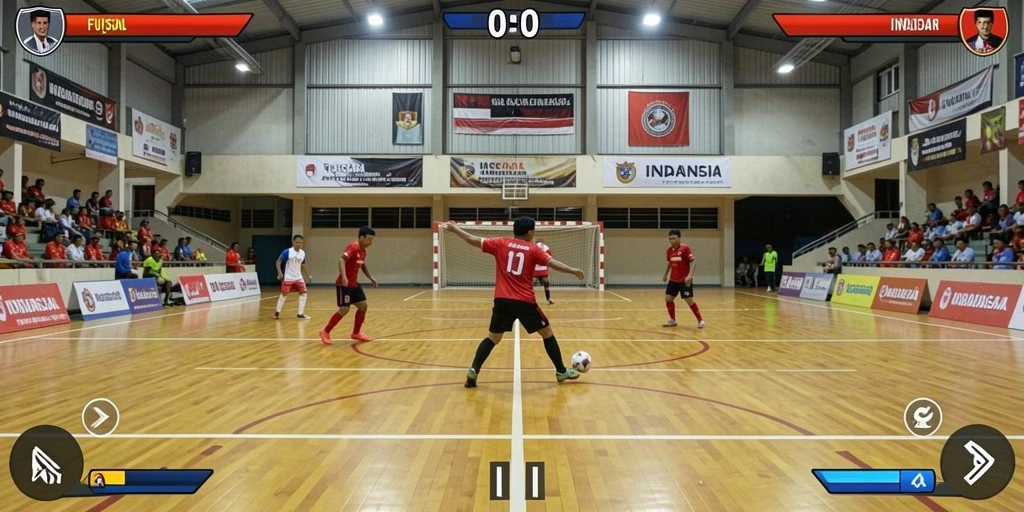 Tampilan awal permainan dengan karakter superhero ikonik.