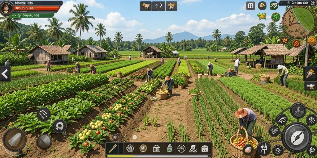 Tampilan game yang memukau dan interaktif.
