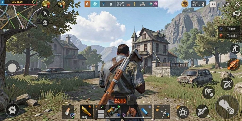 Screenshot menampilkan antarmuka permainan yang menarik.