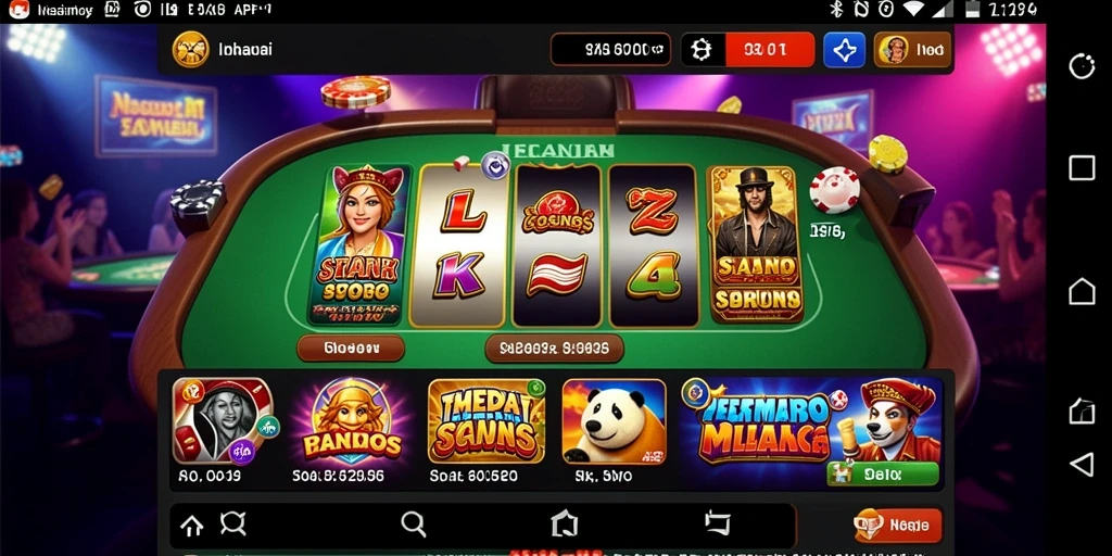 Tampilan awal game dengan grafis yang menarik.
