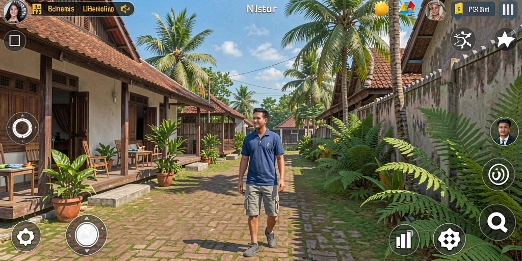 Tampilan grafis yang menakjubkan dari RSNVIP.