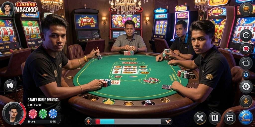 Tampilan menu utama yang menarik dan intuitif.