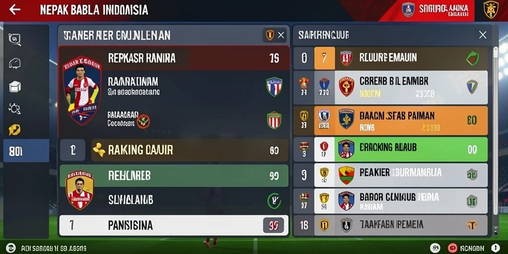 Menampilkan karakter utama dalam aksi pertarungan.