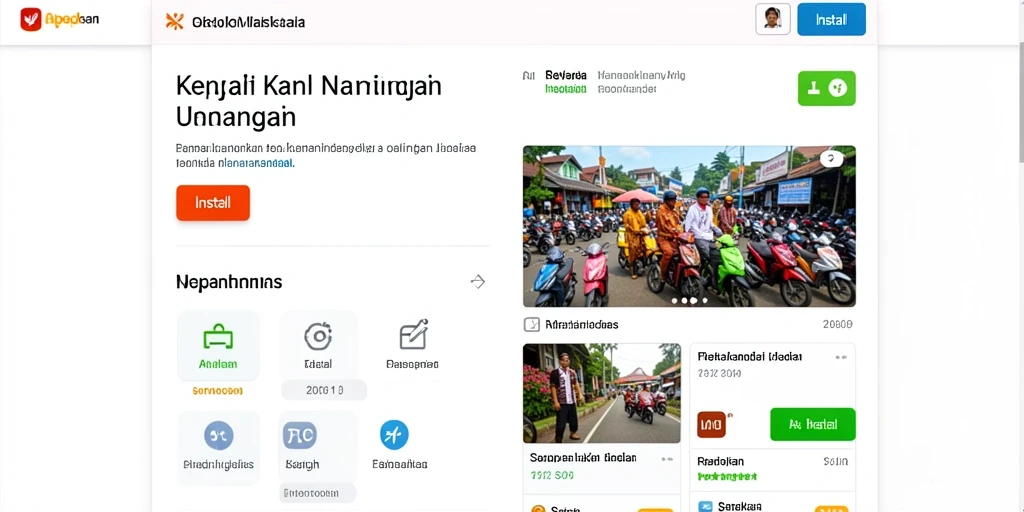 Tampilan antarmuka yang intuitif dan mudah digunakan.