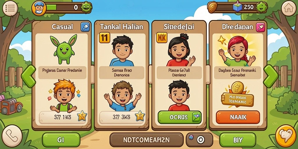 Tampilan grafis yang memukau untuk pengalaman bermain yang luar biasa.