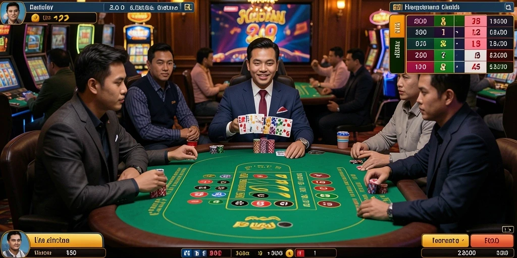 Tangkapan layar menampilkan karakter utama dalam aksi.